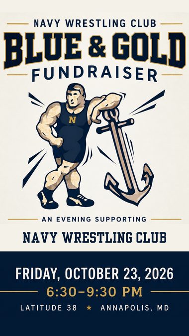 Blue & Gold Fundraiser — Friday, October 23, 2026, 6:30–9:30 PM, Latitude 38, Annapolis, MD